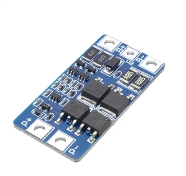 ماژول شارژ و دشارژ BMS باتری لیتیومی 2سل 10 آمپر مدل JZ-2S-JH