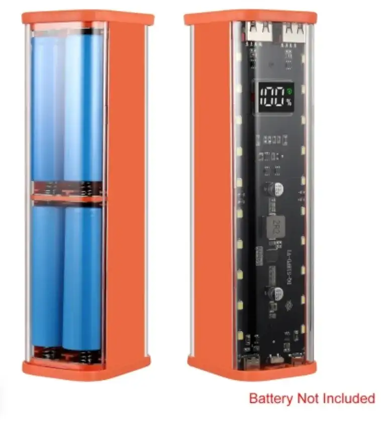 کیسTransparent  پاوربانک فست شارژ 2000mAh با خروجی USB مدل BQ-S18PD